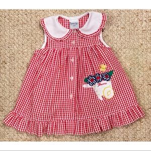 Adorable Vintage Gingham Dress Sz. 2T